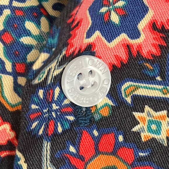 October's Very Own Men's Liberty Short Sleeve Pattern Shirt Sz Medium - Picture 6 of 8